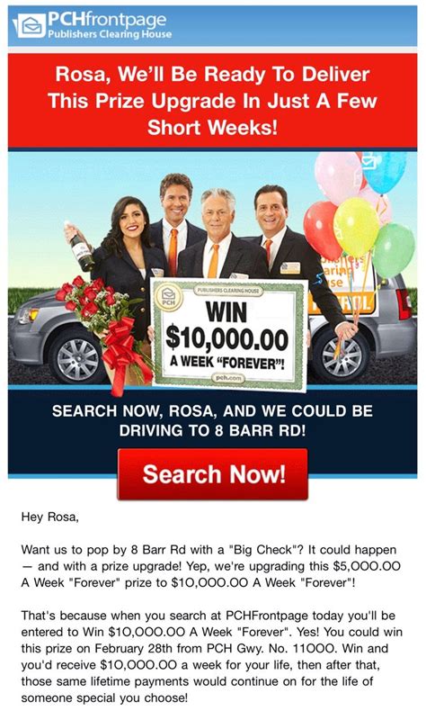 where is the pch prize patrol today.